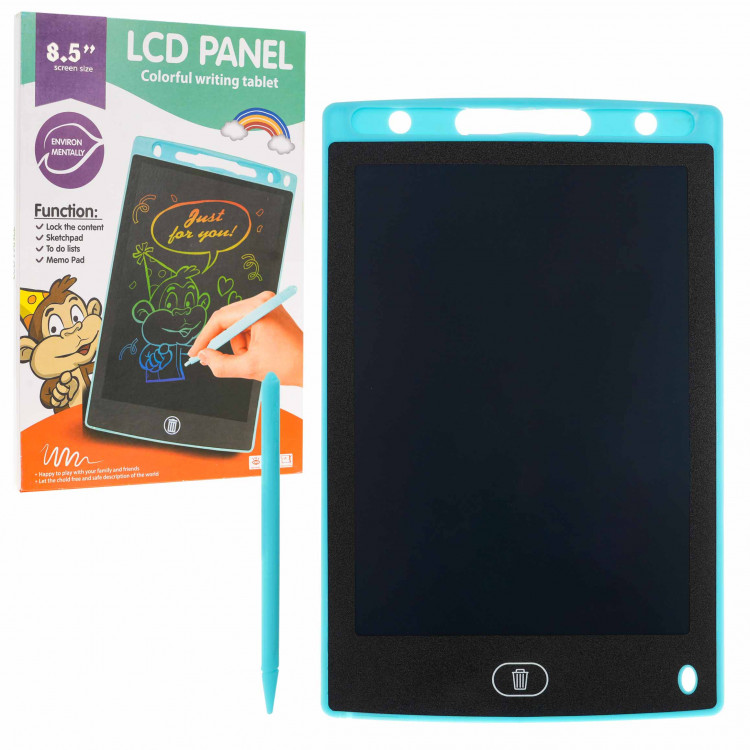 Grafický LCD tablet na kreslenie - modrý